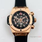 Replica Hublot Big Bang Chronograph Rose God Watch 42mm